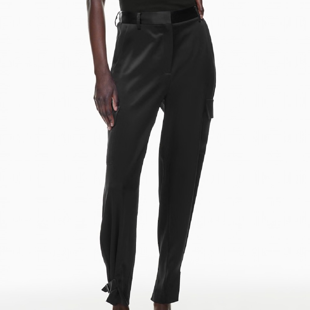 Aritzia Babaton satin cargo pants 🖤